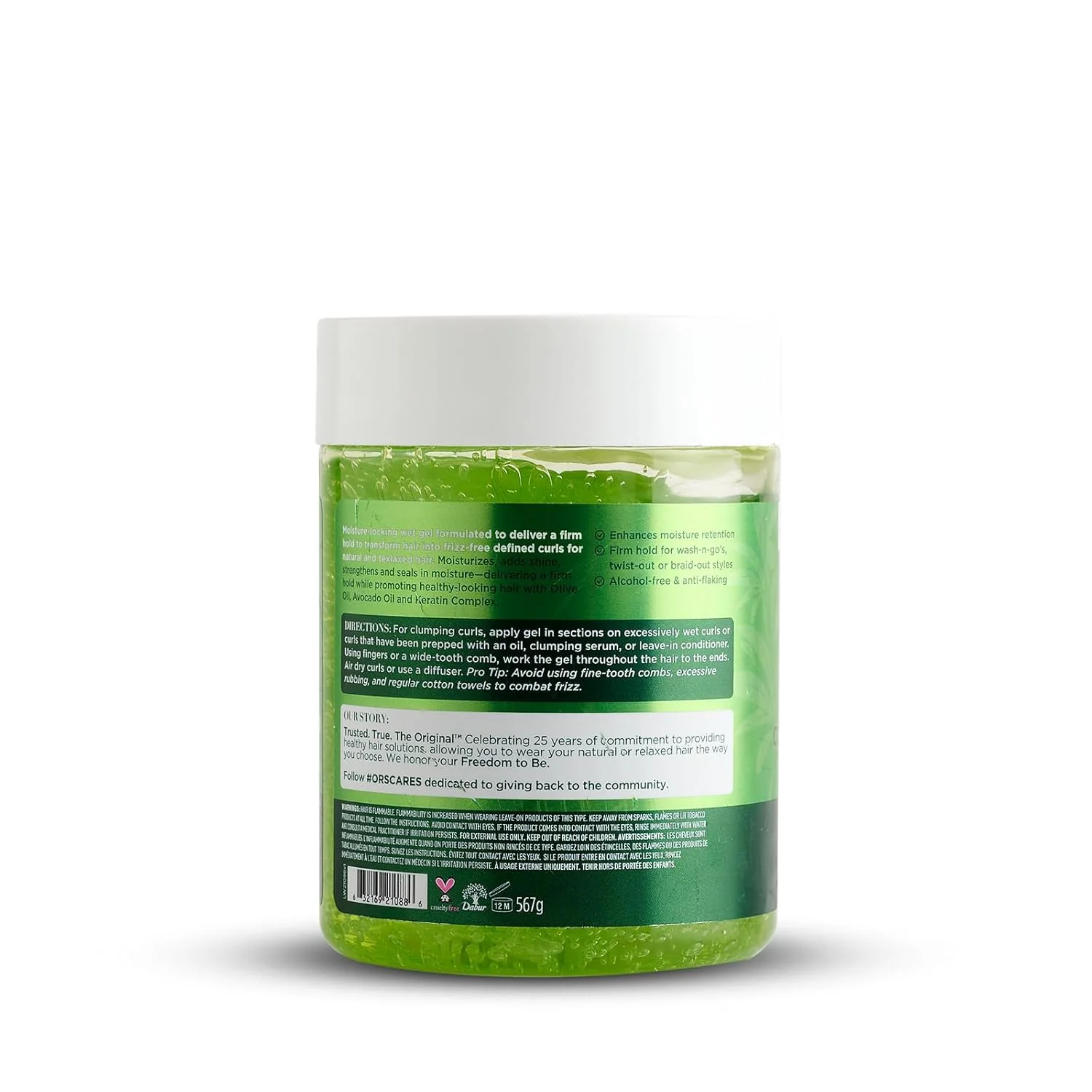 ORS Olive Oil Style & Sculpt Ultra HD Curl Clumping Gel (20.0 oz) - Image 3