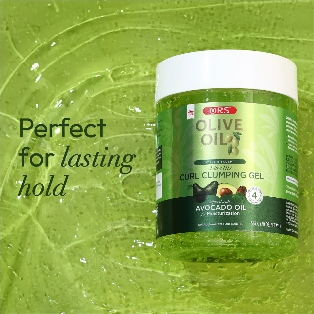 ORS Olive Oil Style & Sculpt Ultra HD Curl Clumping Gel (20.0 oz) - Image 7