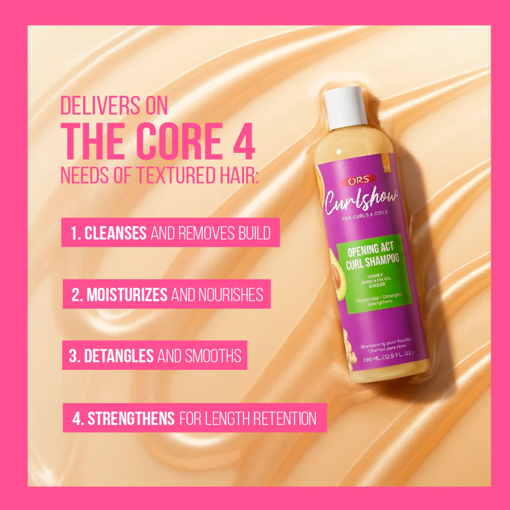 ORS Curlshow Opening Act Curl Shampoo (12.5 oz) - Image 5