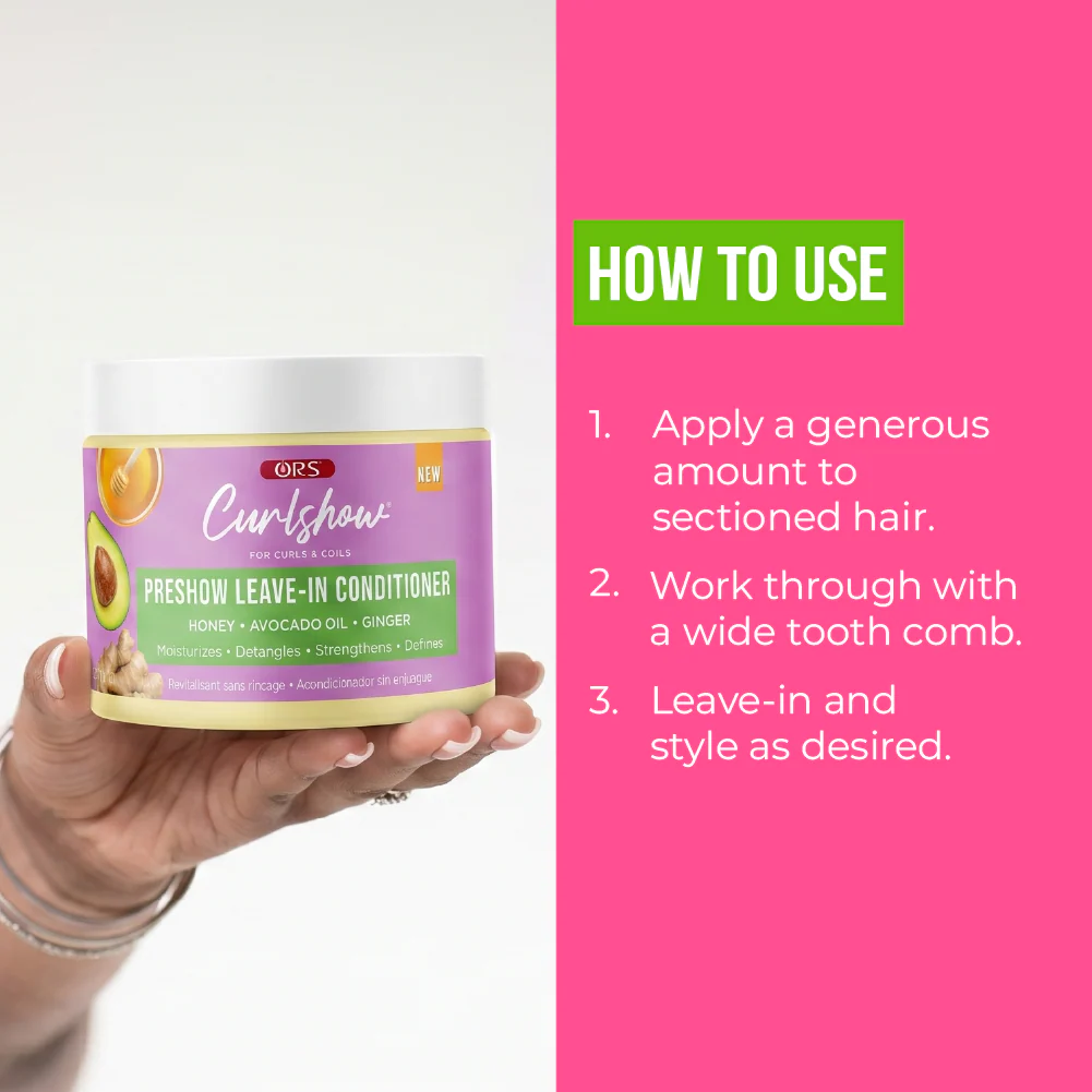 ORS Curlshow Preshow Leave-In Conditioner (12.0 oz) - Image 11