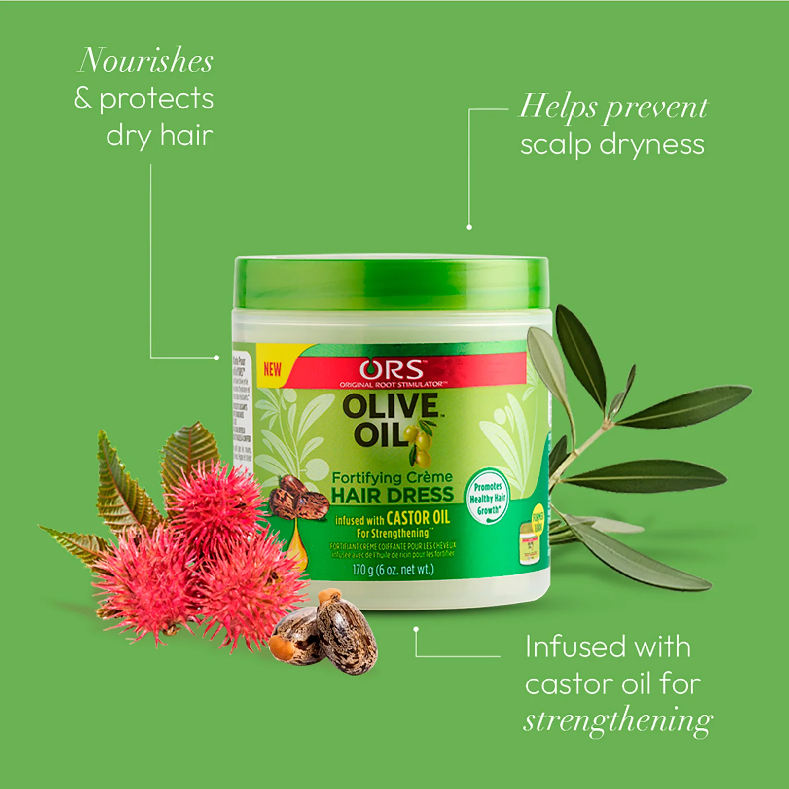 ORS Olive Oil Fortifying Creme & Soothing Scalp Oil 2-Piece Set - Image 3