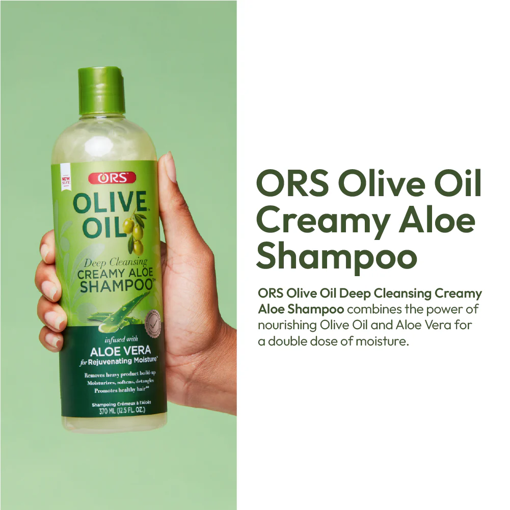 ORS Olive Oil Shampoo & Conditioner for Complete Moisture (12.5 oz) 2-Piece Set - Image 3